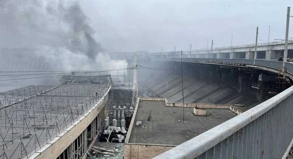 Відновлення дорожнього полотна на ДніпроГЕС планується найближчим часом