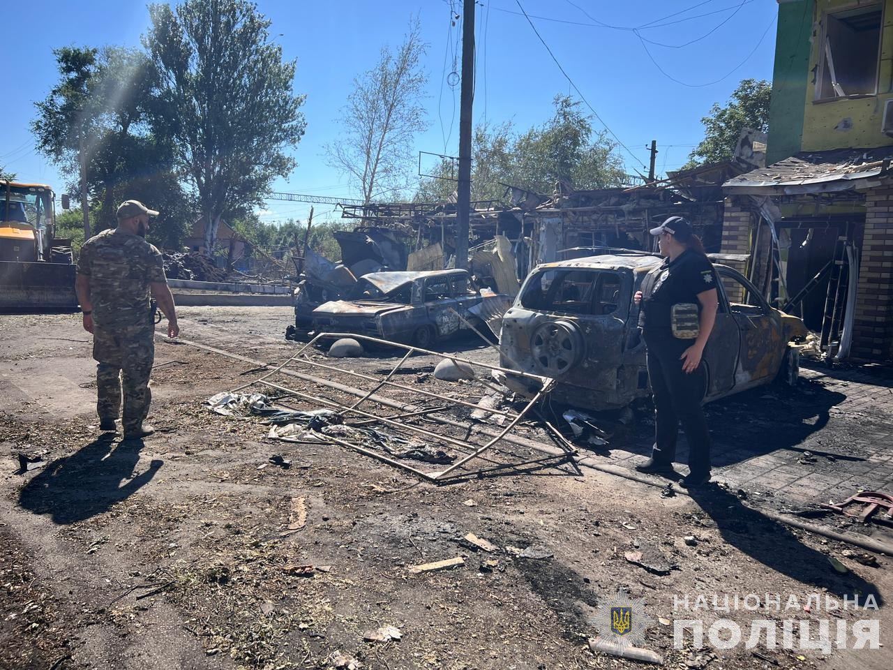 Серед поранених вагітна та діти: в поліції повідомили оновлену статистику постраждалих внаслідок ракетного удару по Вільнянську