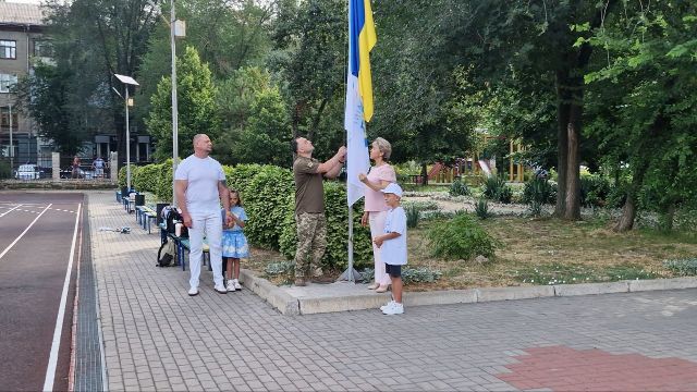 Прапори - підняти: у Запоріжжі відзначили старт Олімпіади-2024