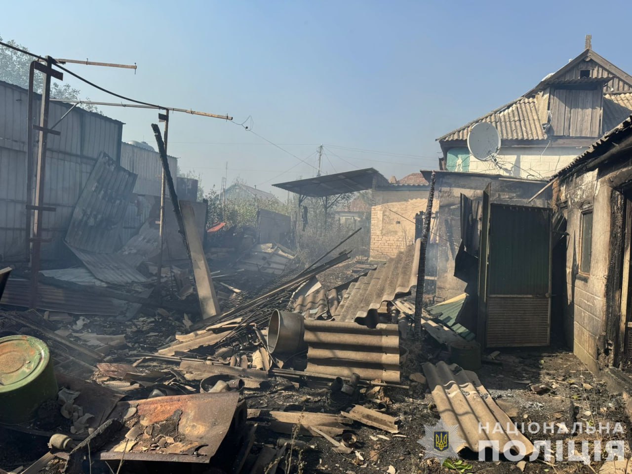 Зруйновано будинки мирних мешканців: ворог обстріляв Запорізьку область з артилерії, РСЗВ та атакував безпілотниками