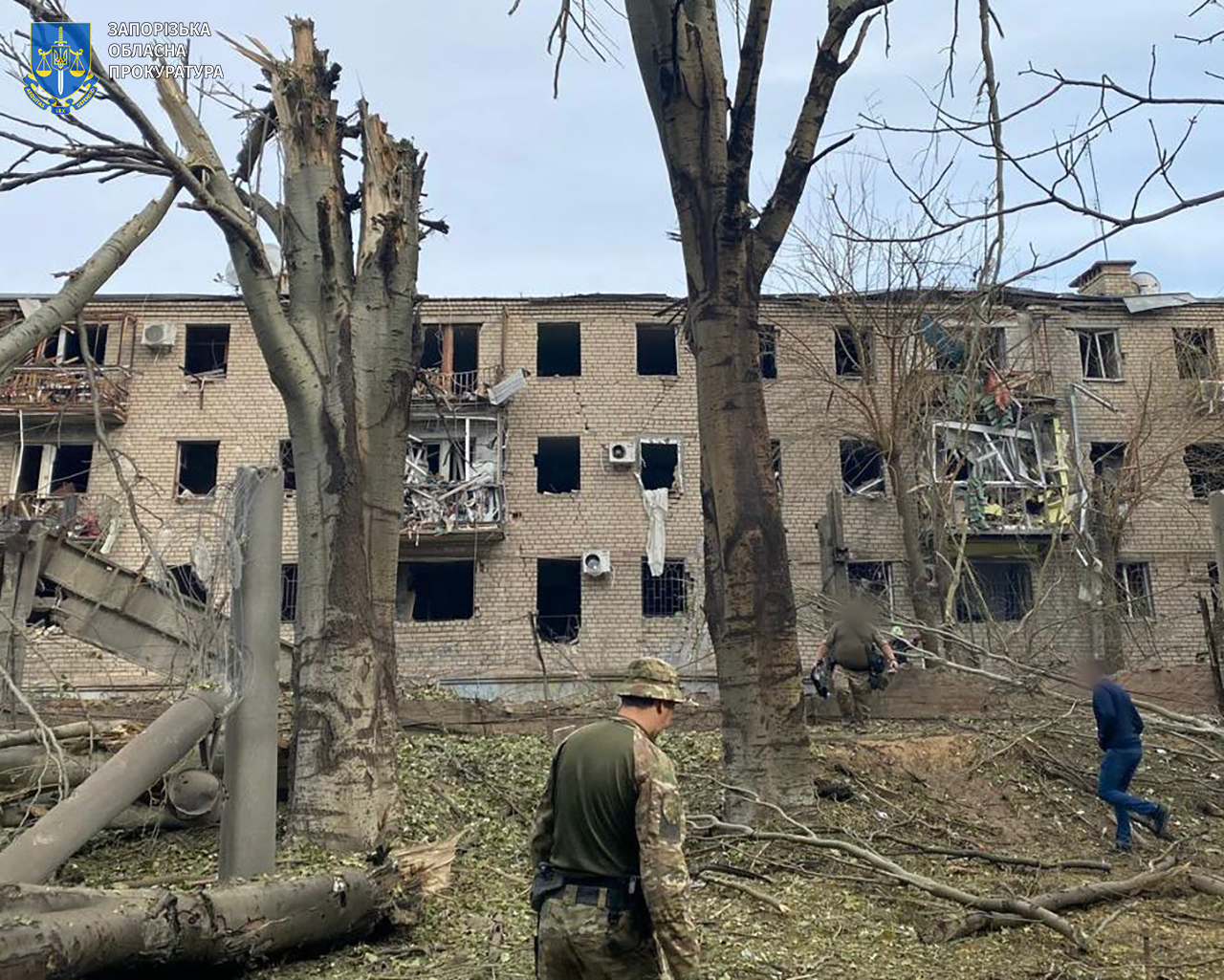 Удар КАБом по Запоріжжю: пошкоджений багатоквартирний будинок не підлягає відновленню