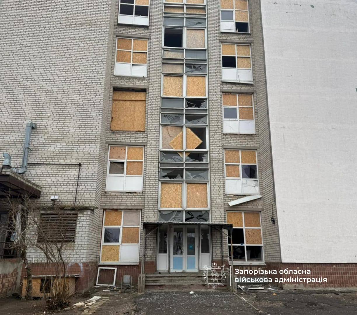 За добу російські війська завдали 188 ударів по запорізькій області
