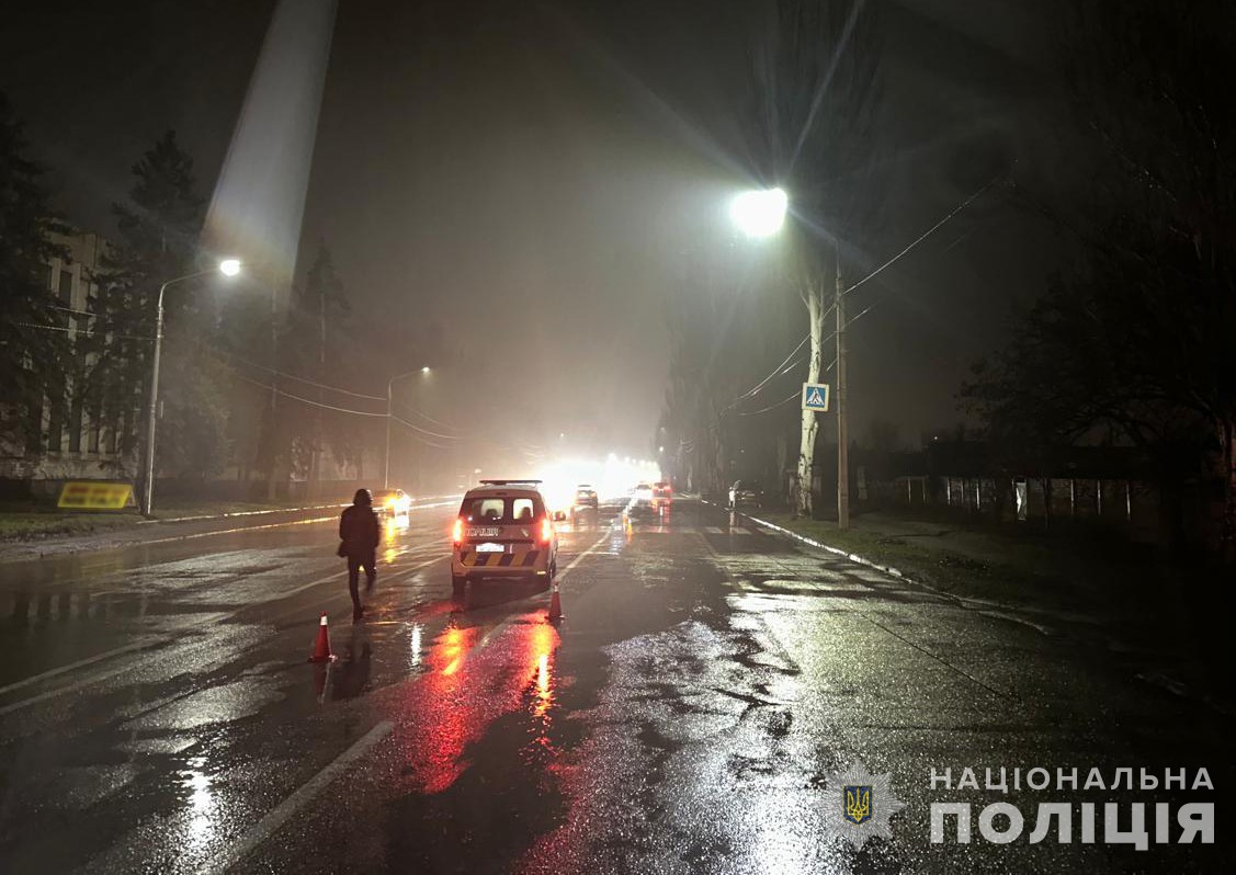 У Запоріжжі водій на смерть збив пішохода, який переходив дорогу по пішохідному переходу