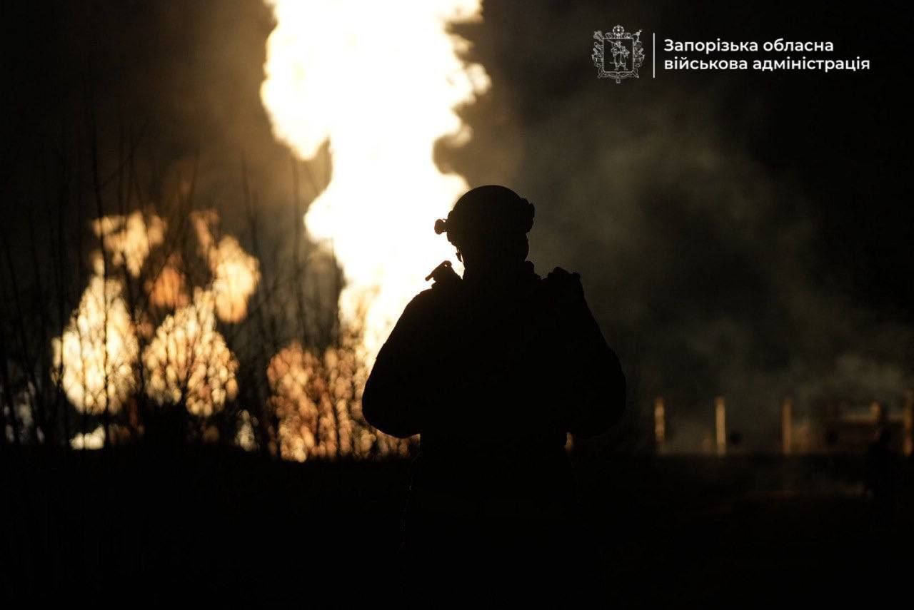 Було чутно близько 10 вибухів: внаслідок російської атаки два села в Запорізькій області залишились без газу