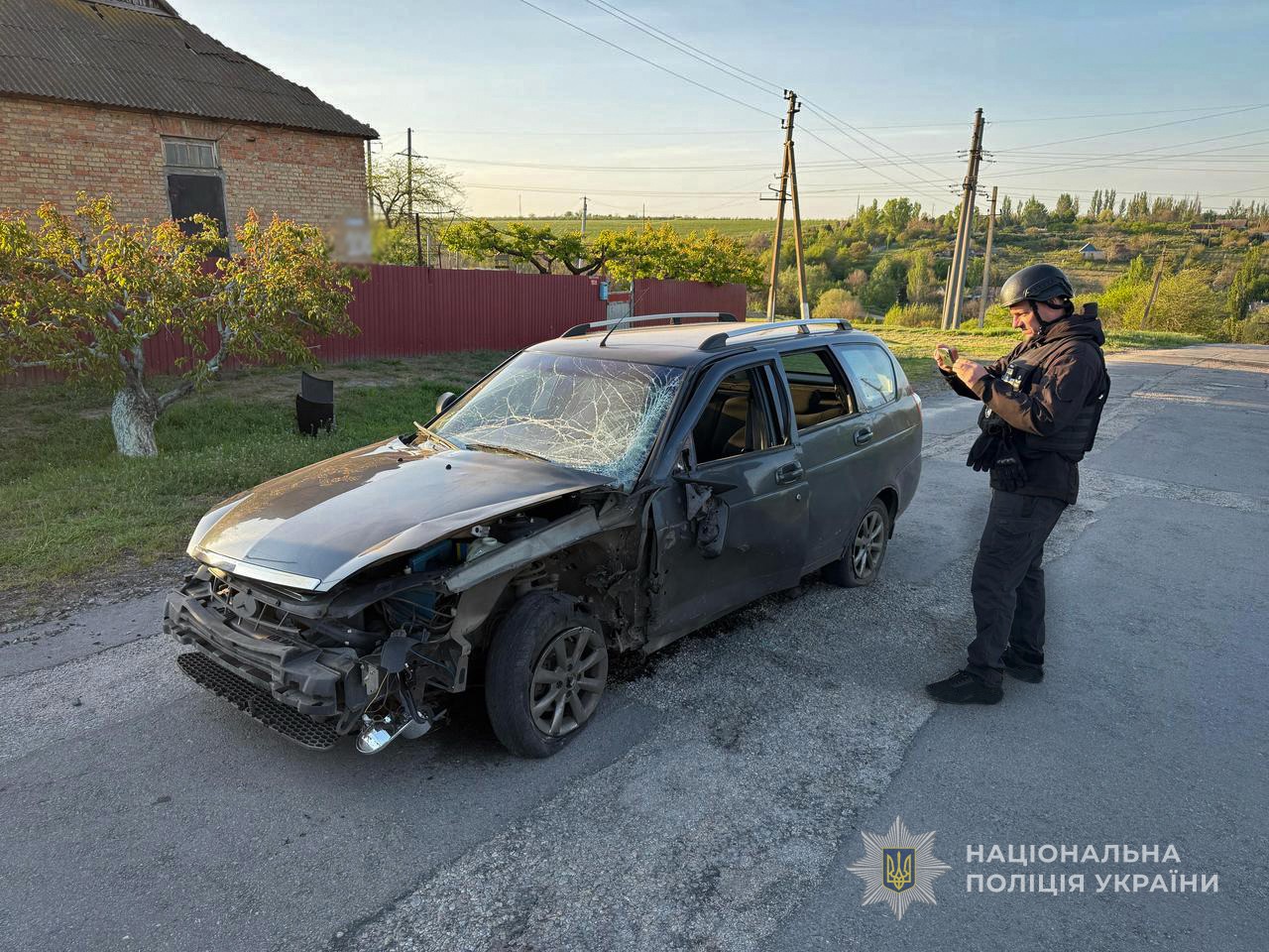Вранці окупанти атакували машину мирного мешканця Запорізької області: поранено водія