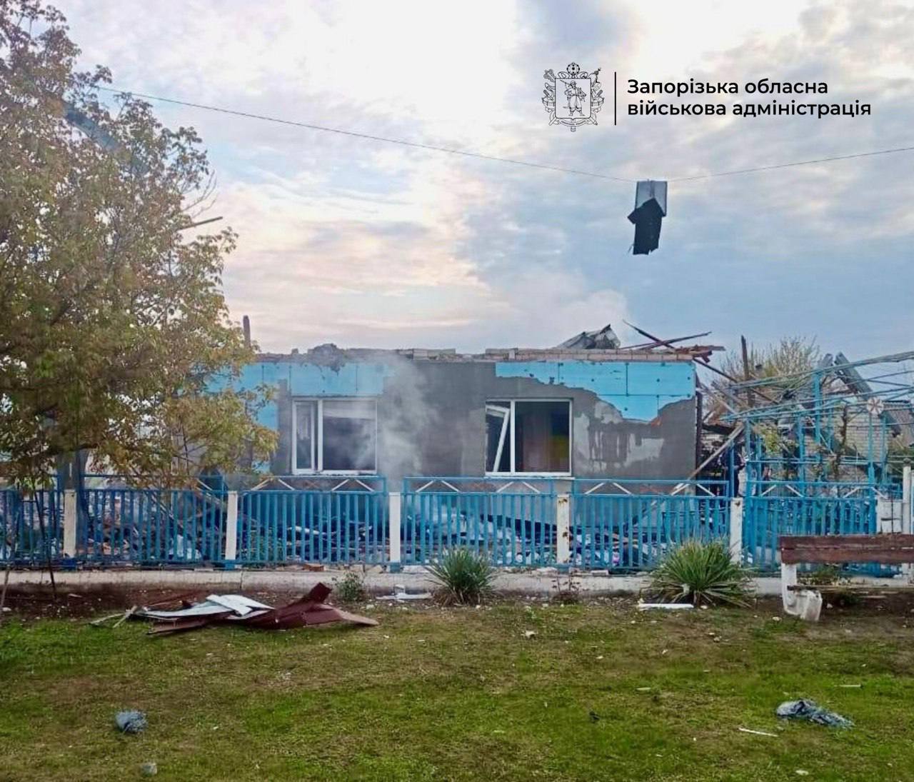 Росіяни скинули три авіабомби на Гуляйпільську громаду: поранено чоловіка