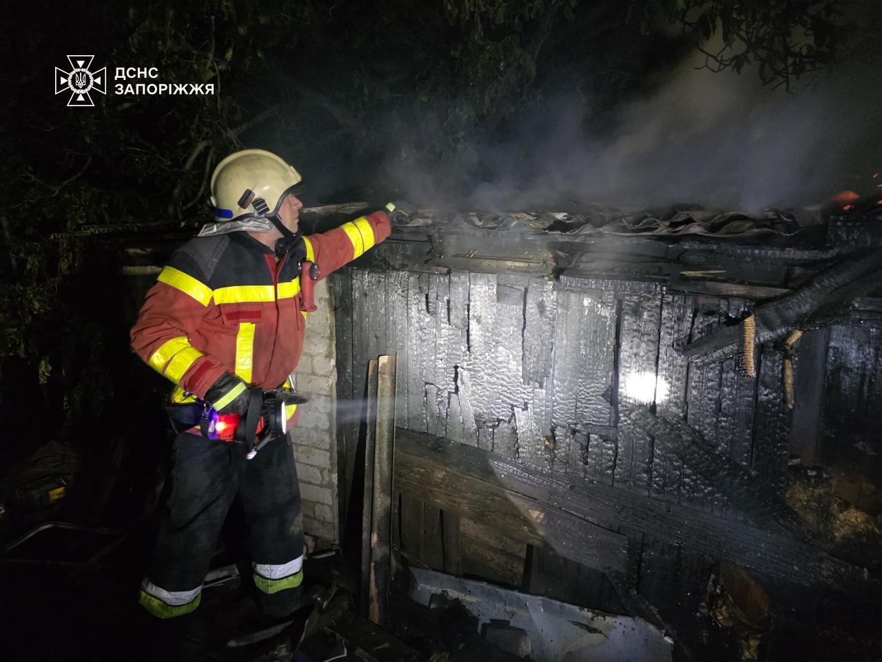 Вночі у Запоріжжі сталася пожежа: загинула людина