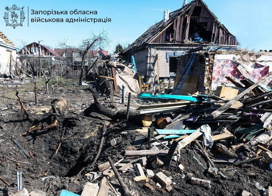 Росіяни з артилерії обстріляли Оріхів та Малу Токмачку