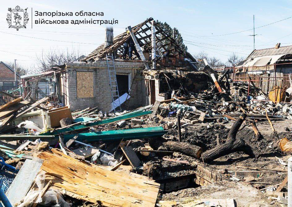 Оріхів під обстрілом: росіяни завдали удари по місту з авіації та РСЗВ