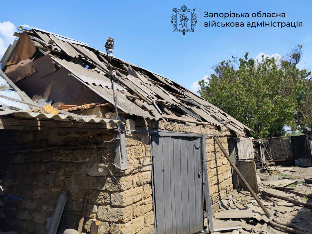 Авіаудар по Оріхову та атака «шахедами» Запоріжжя: росіяни завдали 501 удар по Запорізькій області