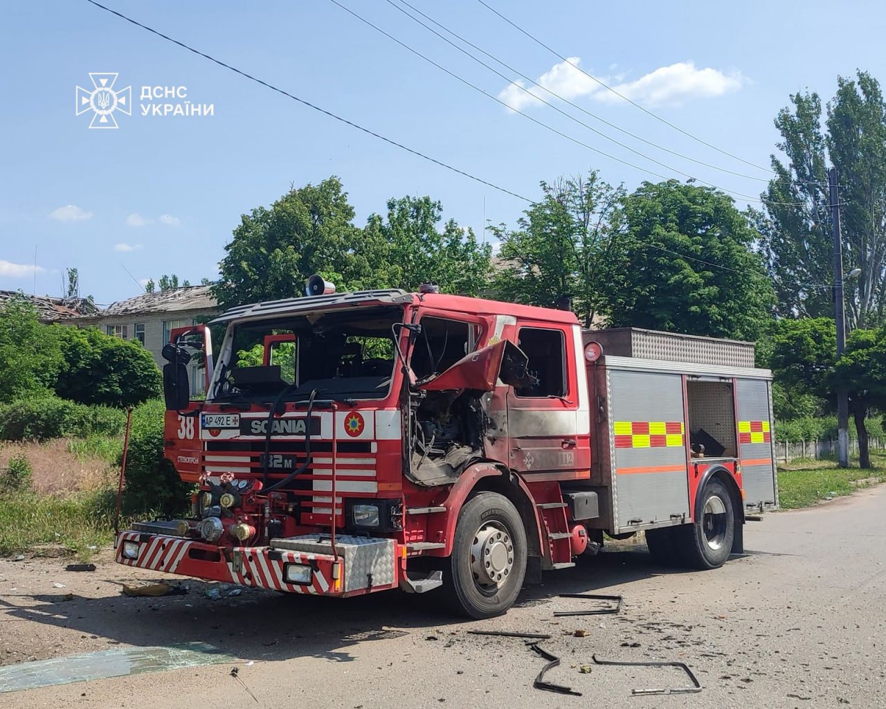 Російські війська знову обстріляли рятувальників на Запоріжжі: подробиці