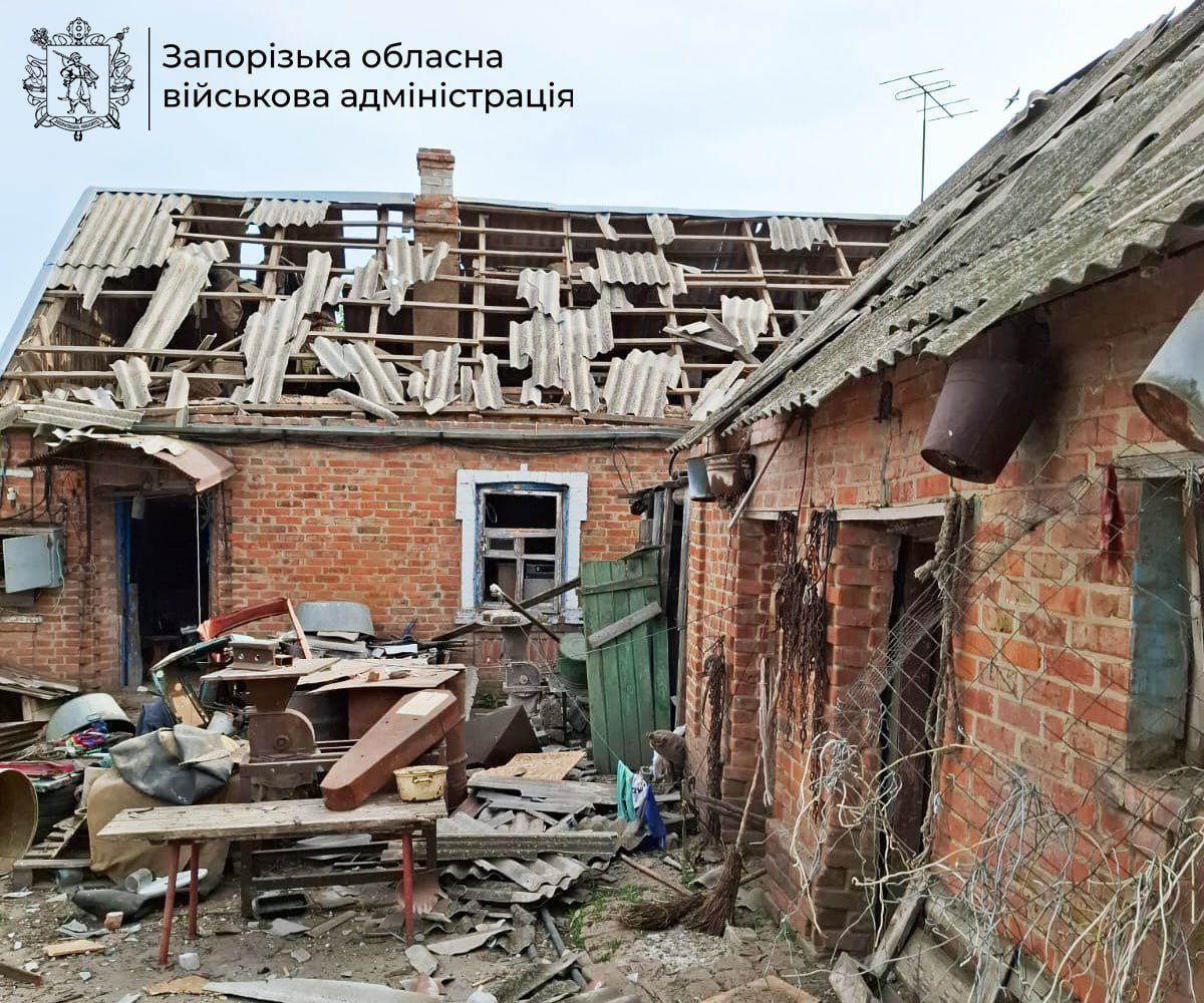 Окупанти не припиняють атакувати Оріхів: вчора атакували безпілотниками