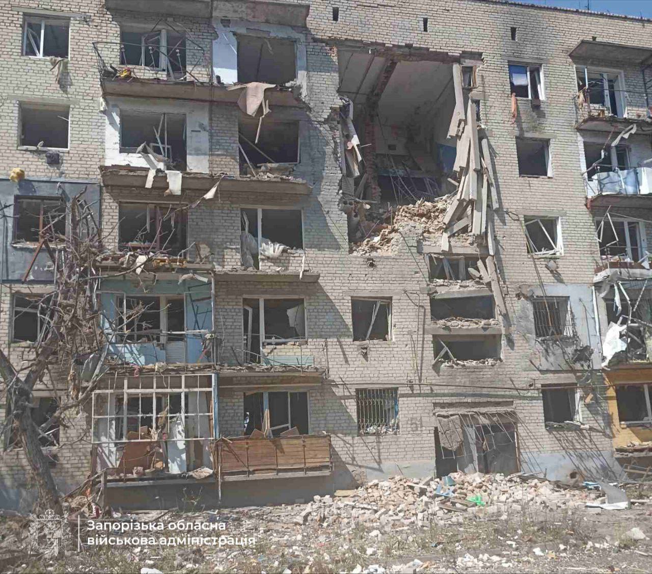 Понад чотири сотні ударів за добу: росіяни продовжують завдавати удари по Запорізькій області