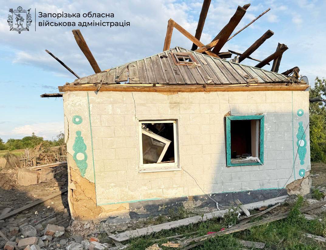 Росіяни завдали удари по Оріхову з авіації та артилерії