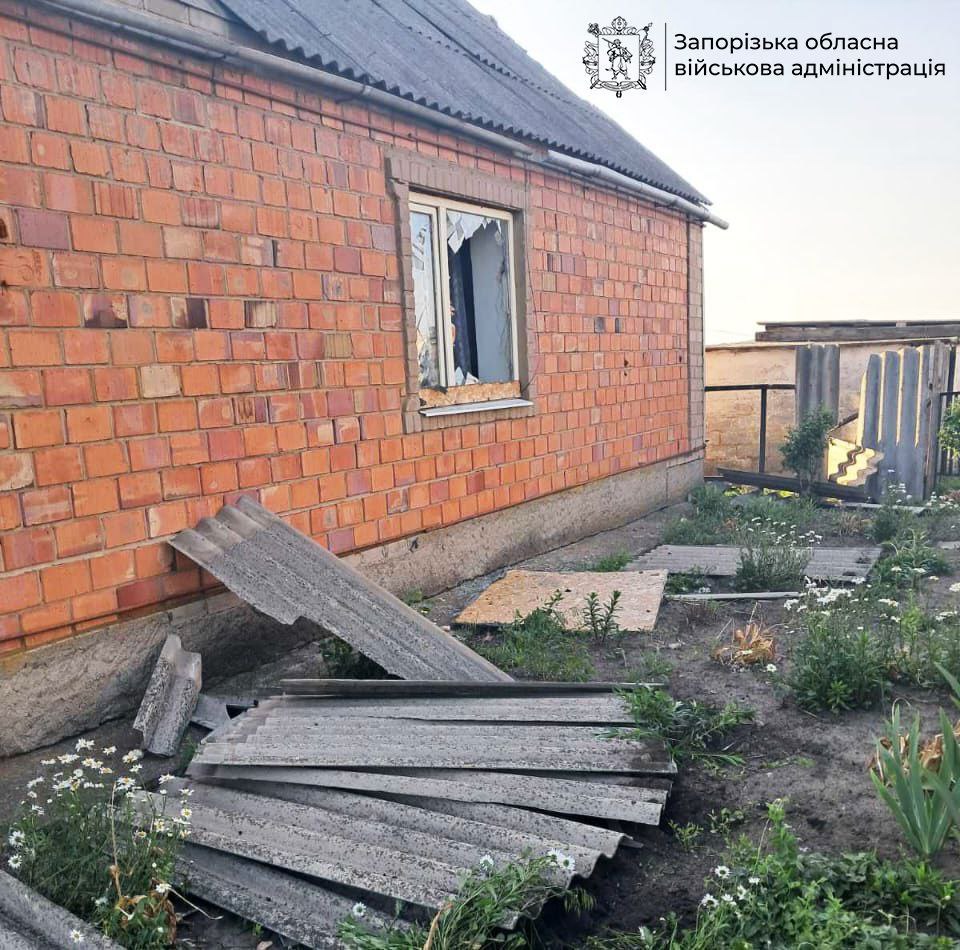 Поранено дитину: наслідки російських ударів по Запорізькій області
