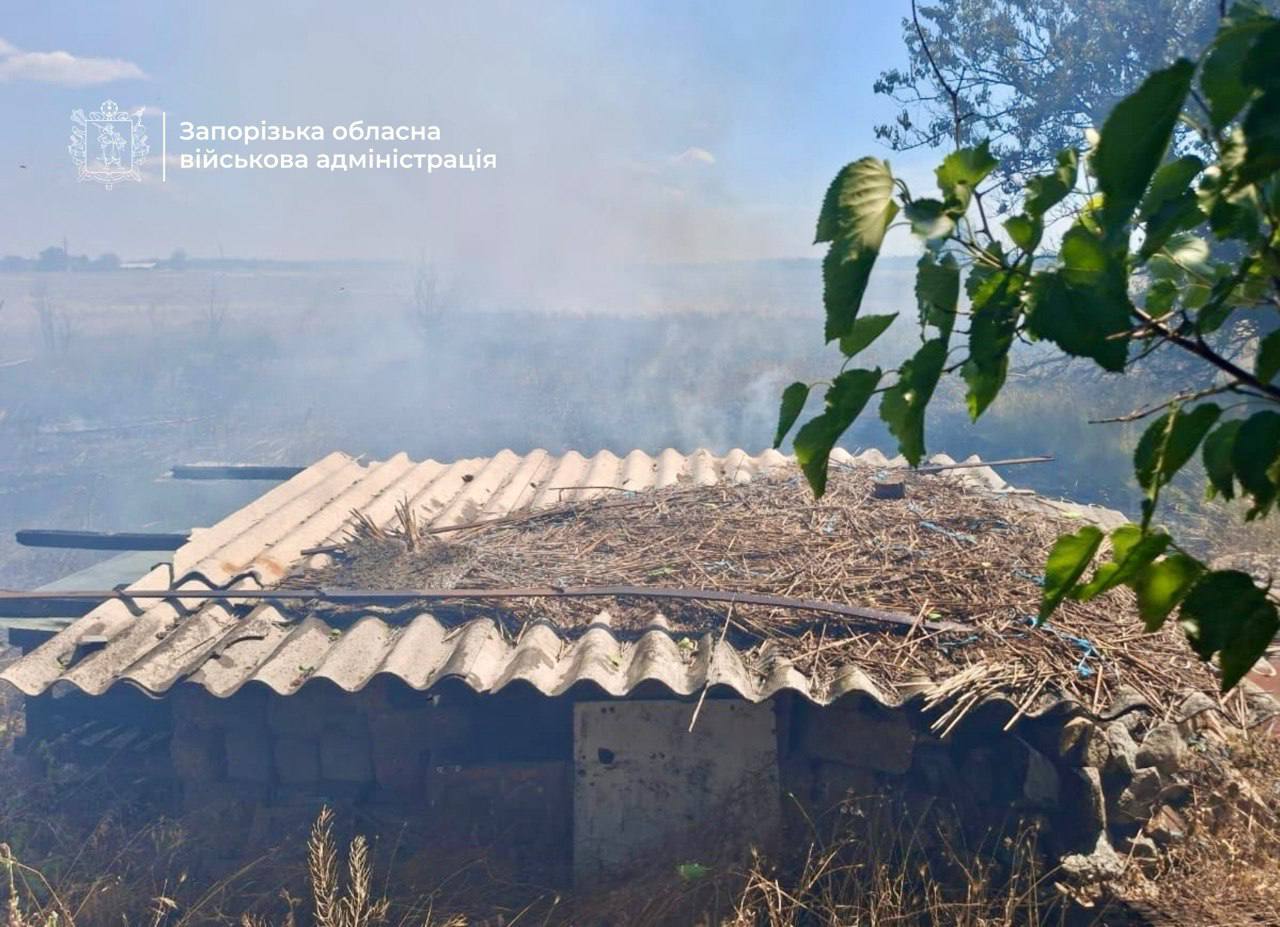 Росіяни завдали масований удар по Оріхову: гатили з авіації, артилерії та атакували дронами