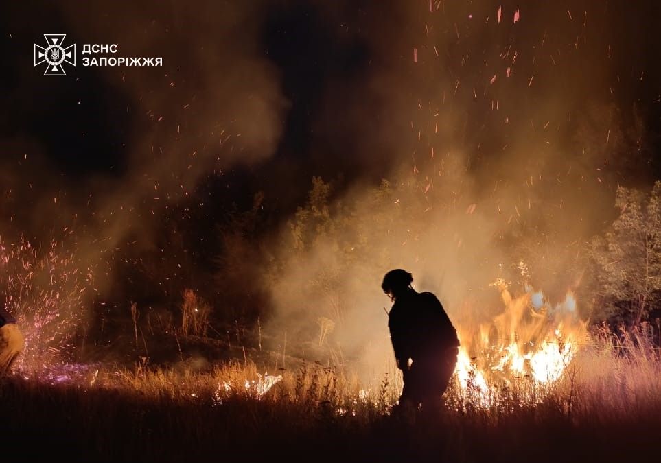 Горіли торгівельні павільйони, квартира та будинок: внаслідок російського удару по Оріхову спалахнули декілька пожеж