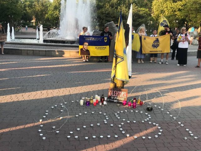«В строю!»: у Запоріжжі вшанували пам’ять бійців ”Азову”, які загинули в Оленівці