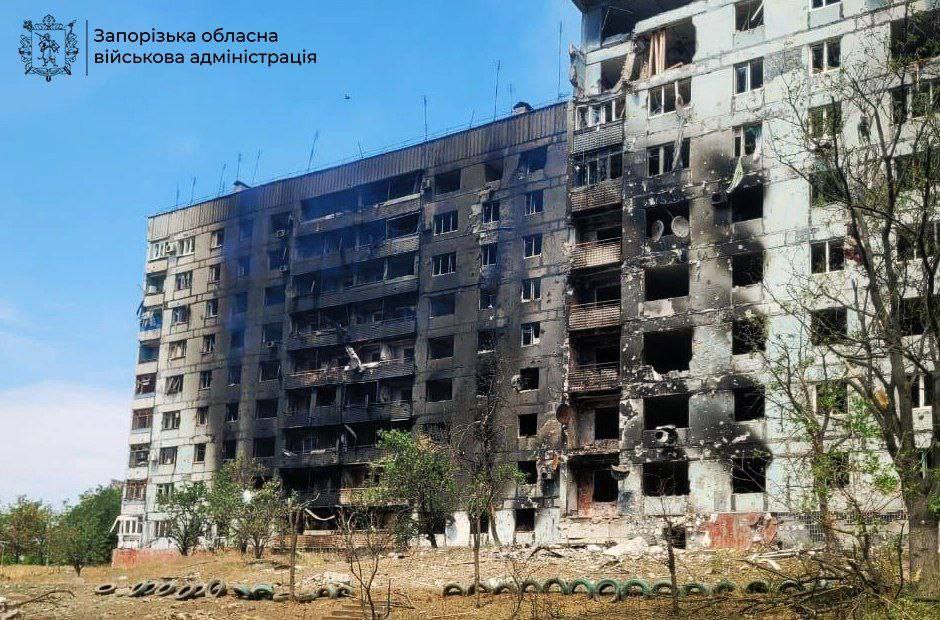 Росіяни продовжують атакувати Оріхів дронами