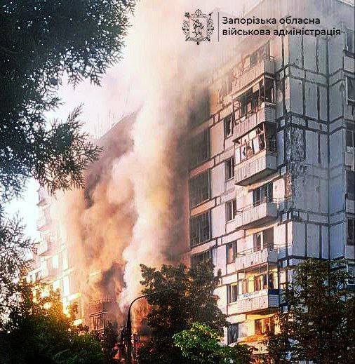 Знищено майно людей та вбито мирних мешканців: наслідки російської атаки на Запорізьку область