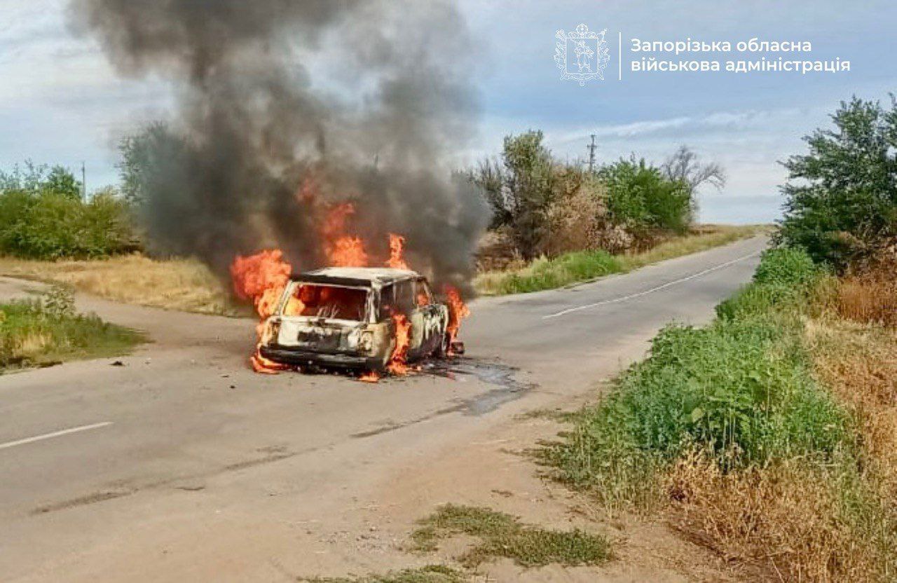 Росіяни полюють на мешканців Запорізького району: окупанти вдарили по машині й вбили двох людей