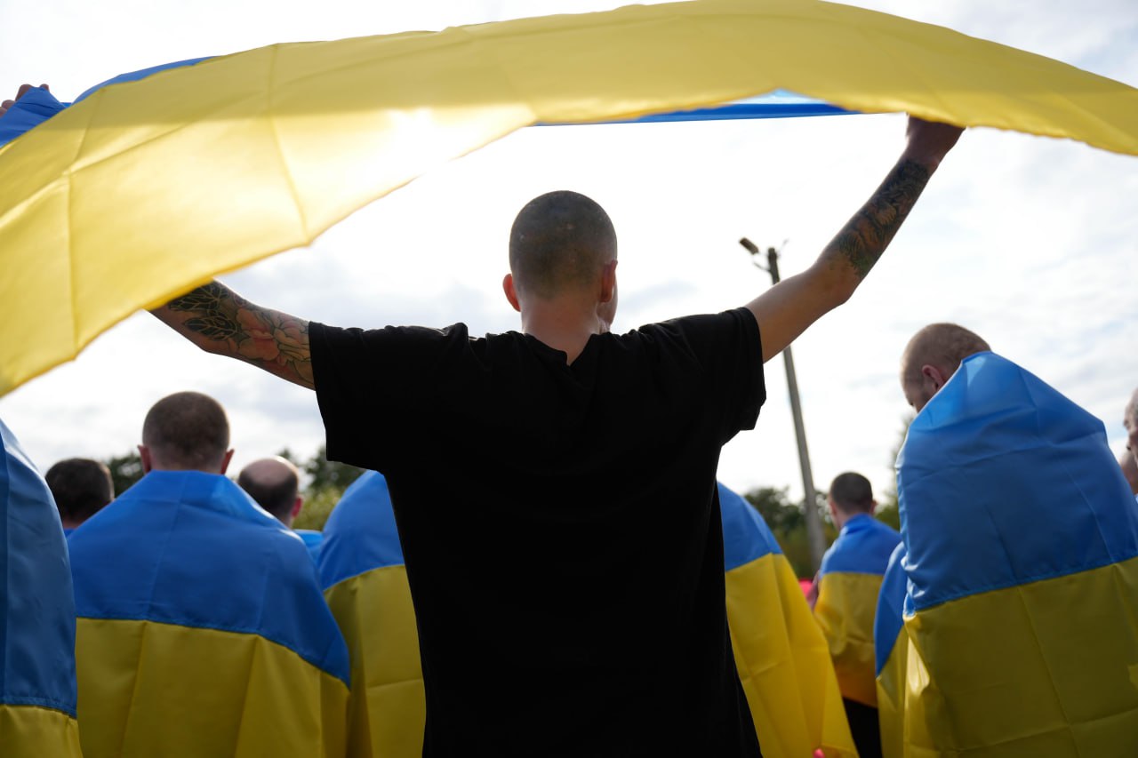 У День Незалежності з російського полону повернули військових та цивільних, зокрема, із Запорізької області