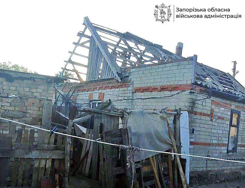 Поранено людину: росіяни завдали 480 ударів по Запорізькій області