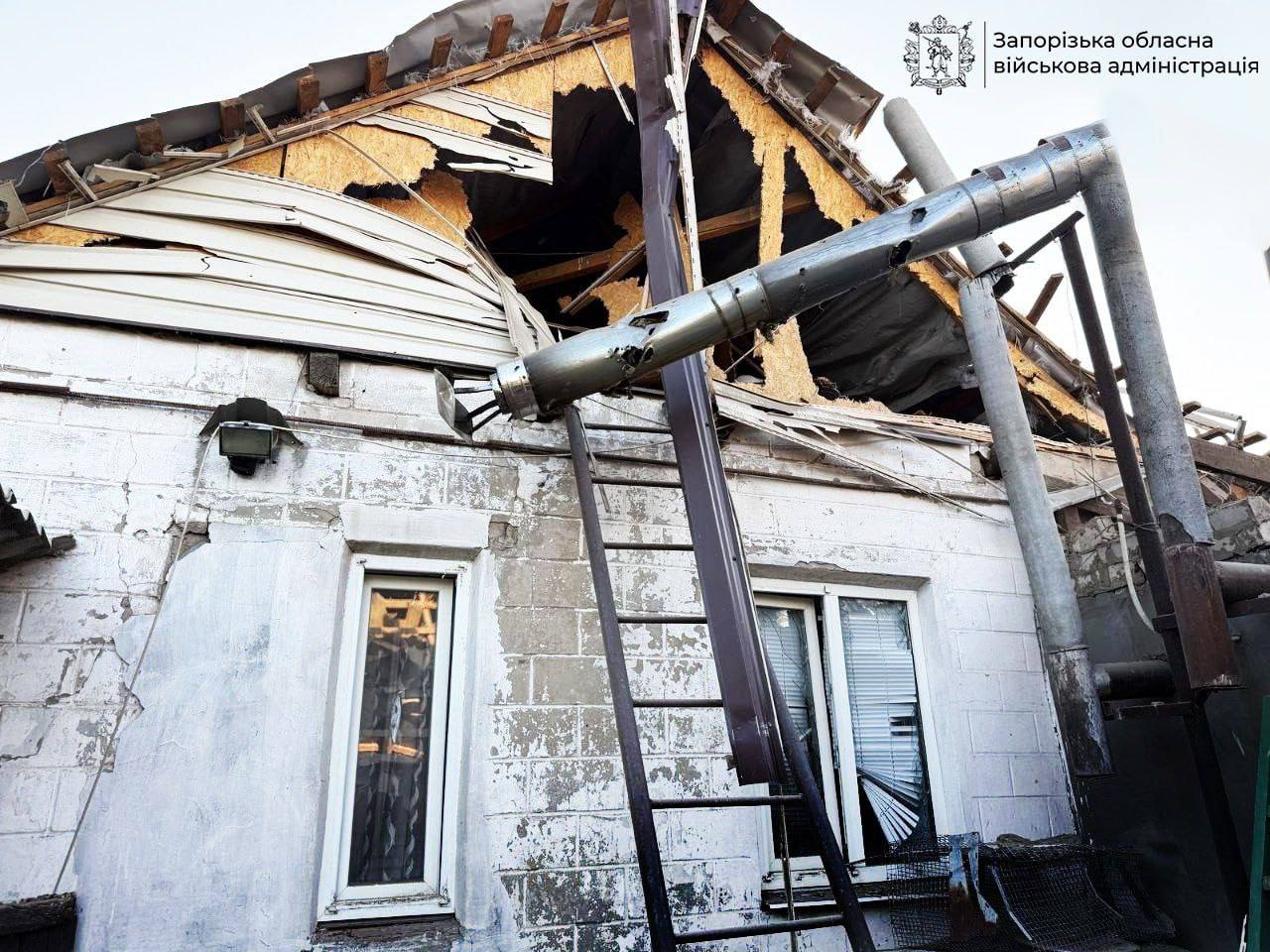 Поранено пенсіонера та маля: росіяни завдали понад 550 ударів за добу по Запорізькій області