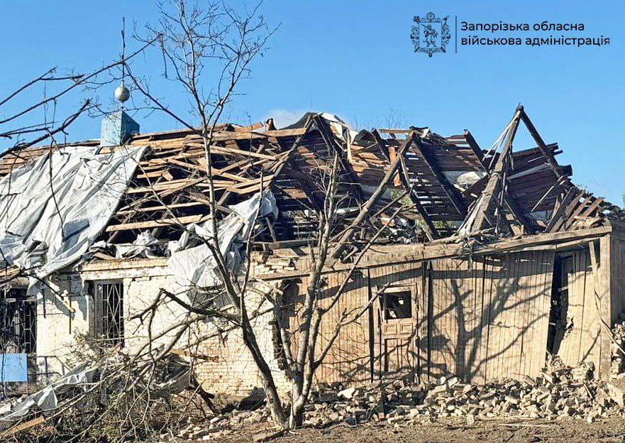 Росіяни атакували Оріхів та Преображенку безпілотниками