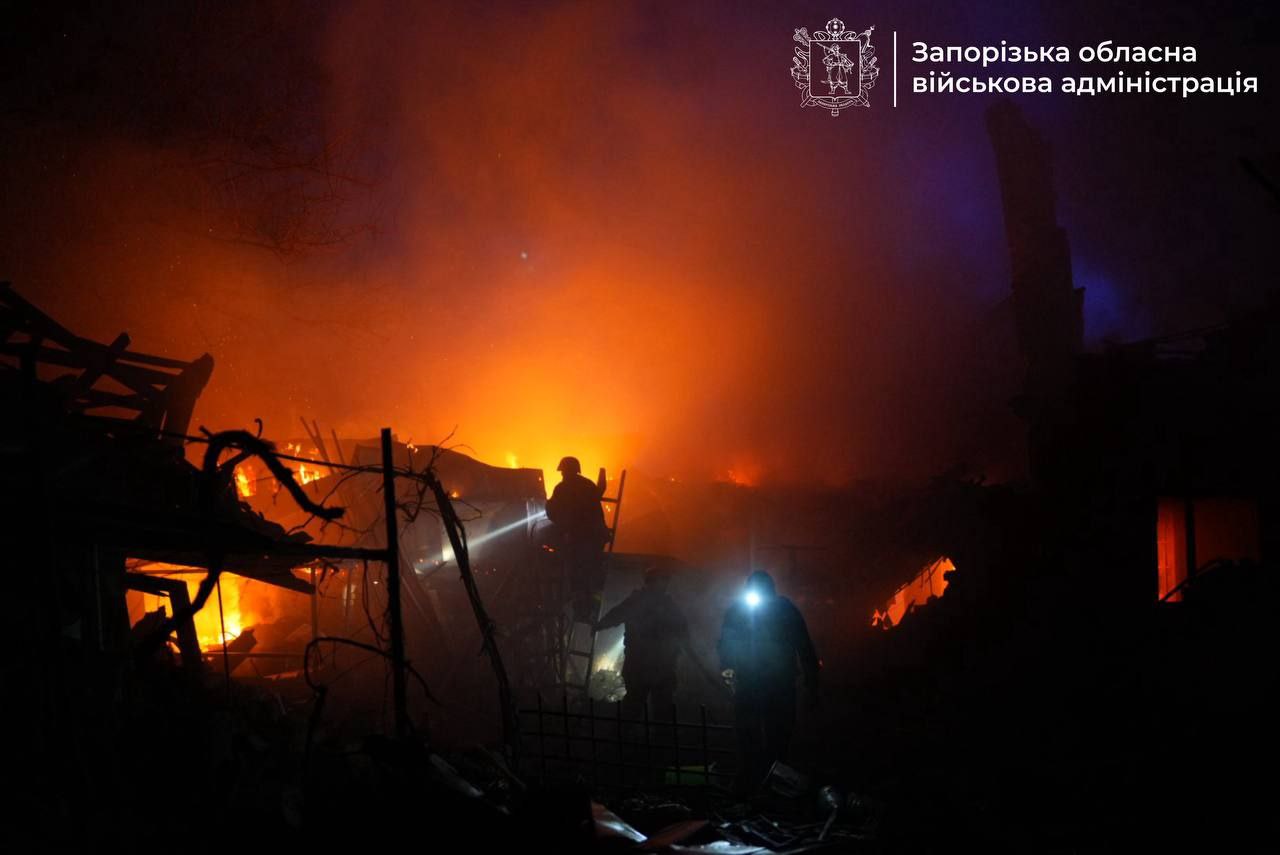 Двоє загиблих та 14 поранених: наслідки російських ударів по Запорізькій області