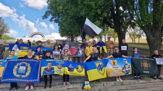 «Ми їх голос, їх надія на волю»: у Запоріжжі провели забіг на підтримку військовополонених