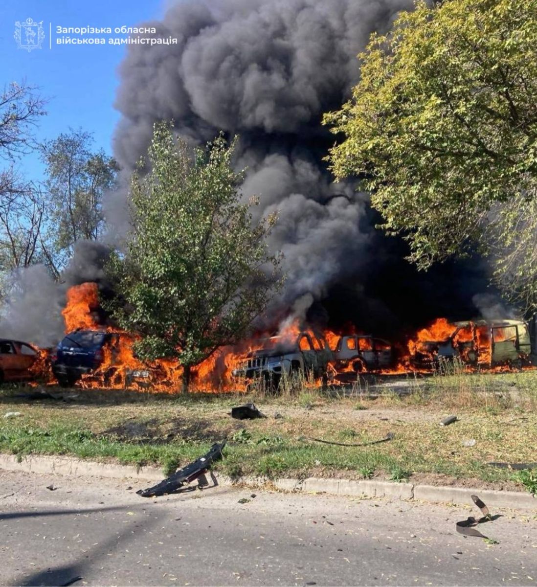 Вдень росіяни атакували Запоріжжя БпЛА: є загиблий та поранені