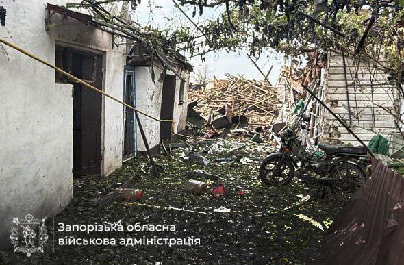 Росіяни атакували Оріхів безпілотниками