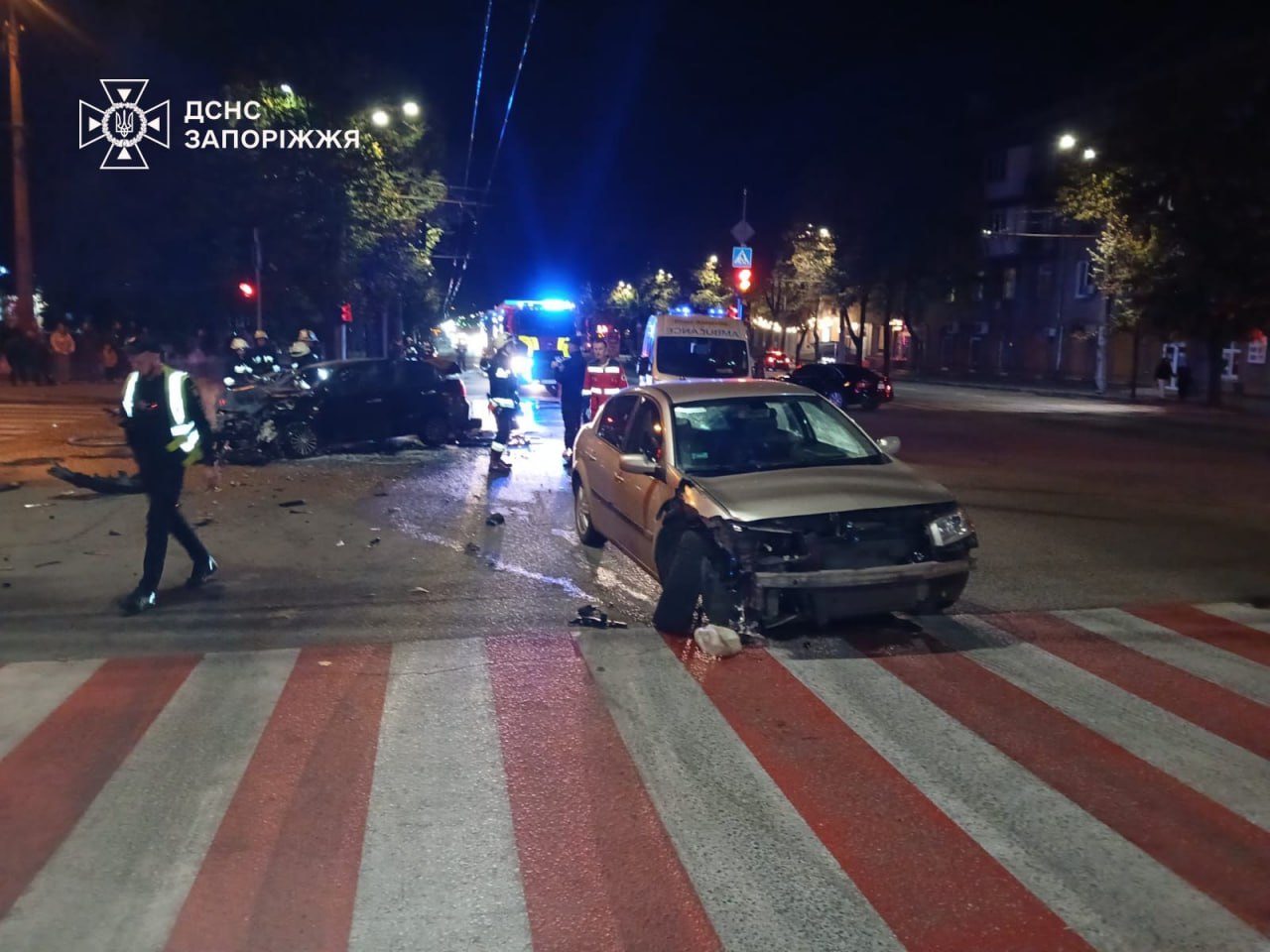 На центральному проспекті Запоріжжя сталася серйозна аварія