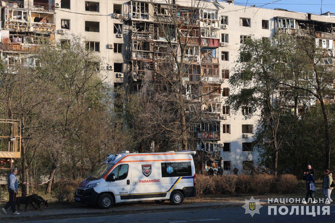 Російський терор Запоріжжя: все, що відомо про наслідки нічних ударів по обласному центру