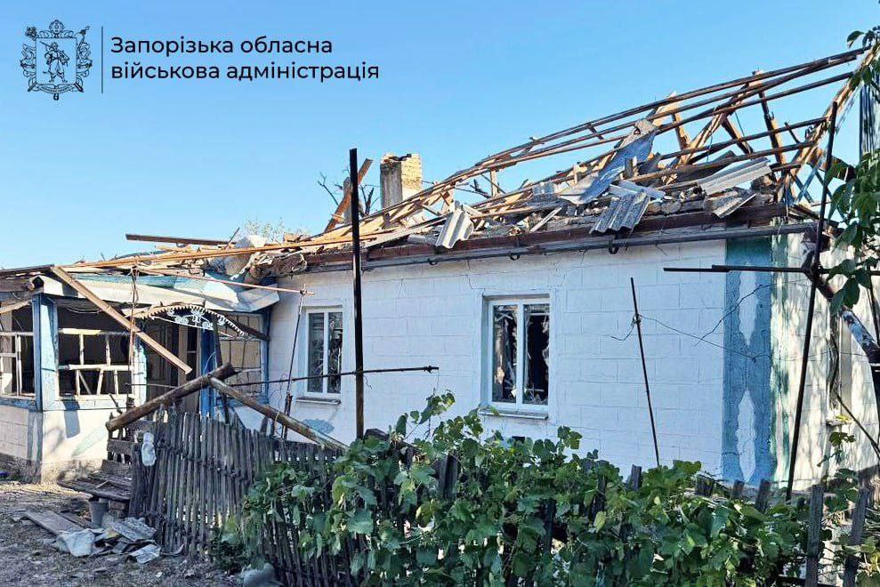 Знищено майно людей: наслідки російських ударів по Запорізькій області