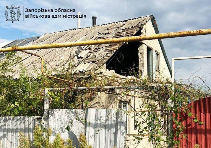 Гатили з артилерії та атакували дронами: ворог завдав сотні ударів по Запорізькій області
