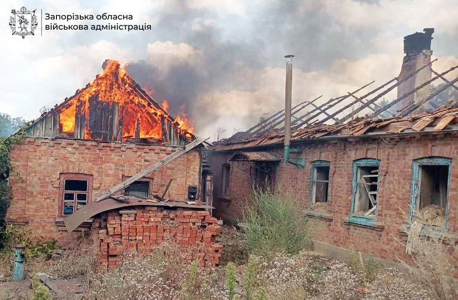 Гатили з усього виду озброєння: ворог завдав 615 ударів по Запорізькій області