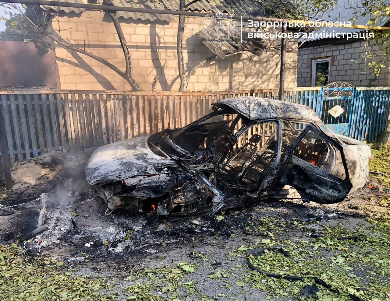 Били ФАБ та fpv: постраждали двоє людей внаслідок російської атаки Запорізького району