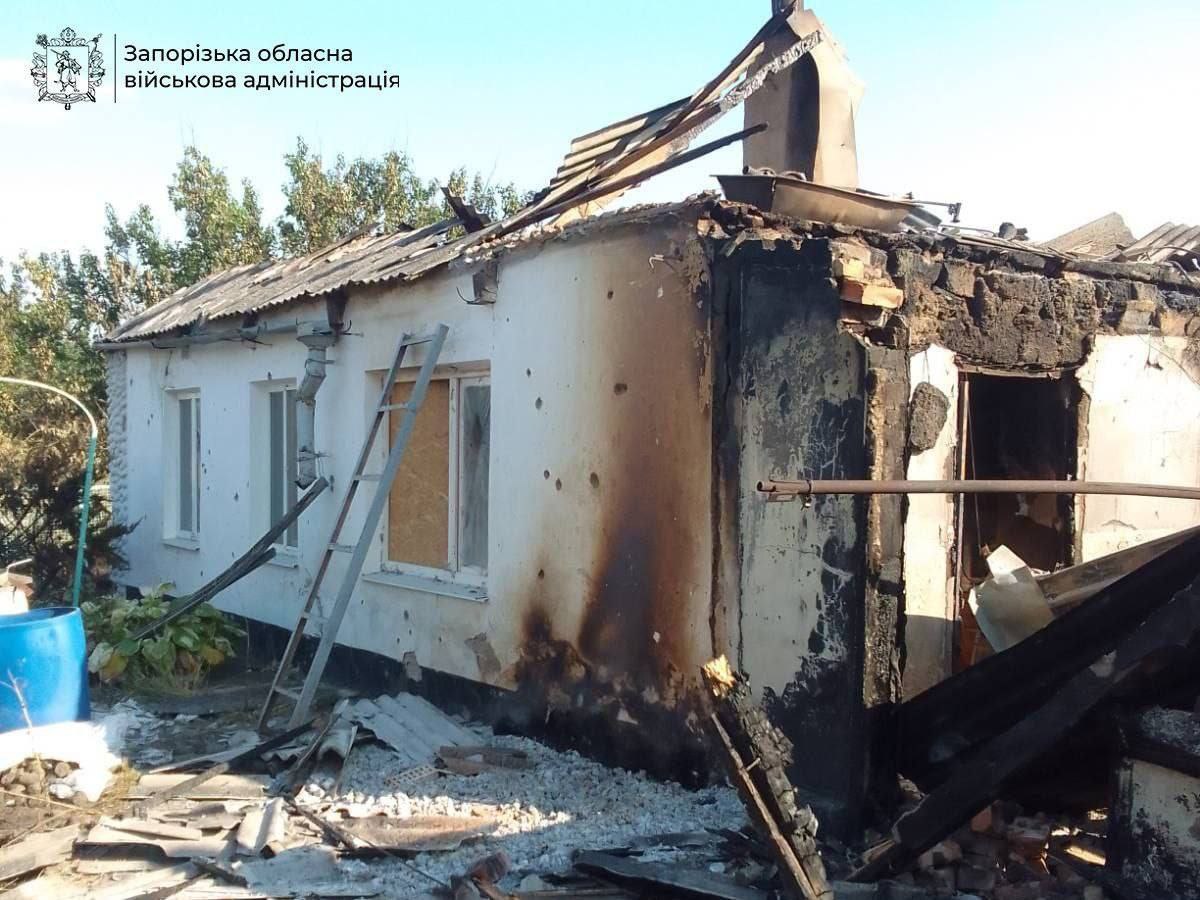 Поранено троє людей: наслідки ворожих ударів по Запорізькій області