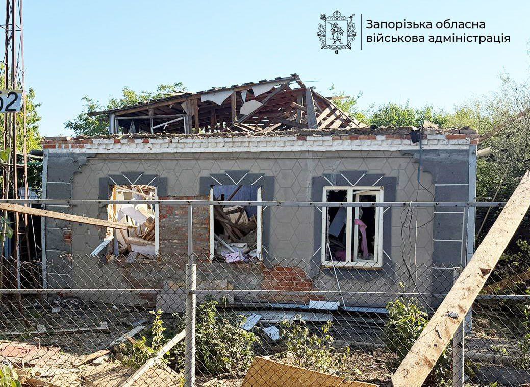 Ворог завдав авіаудар по Оріхову