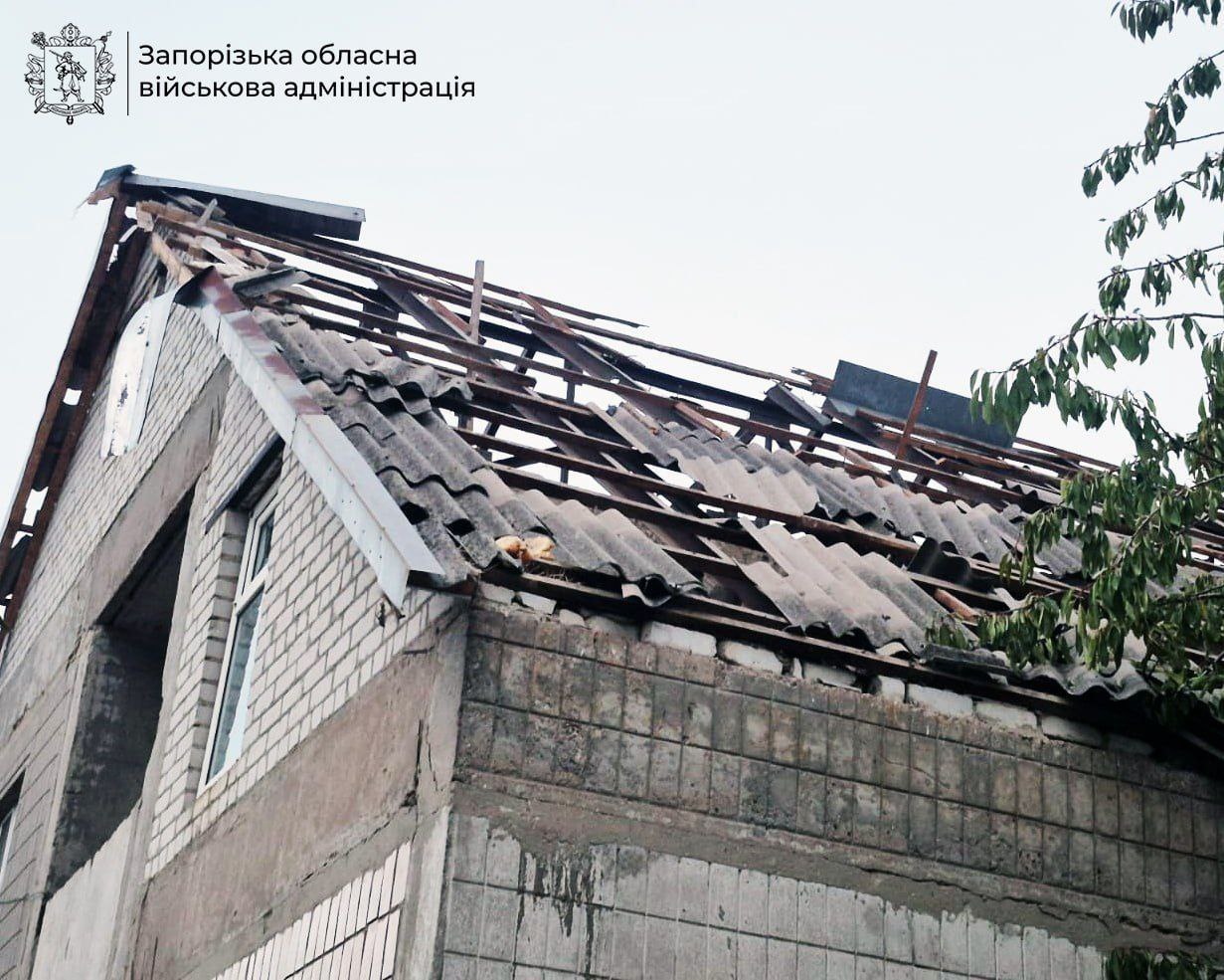 Росіяни масовано атакували Запорізьку область безпілотниками