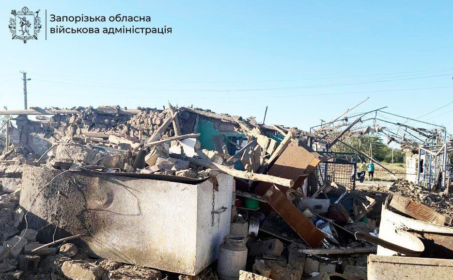 Росіяни атакували Оріхів безпілотниками та вгатили з авіації