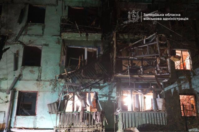 380 пошкоджених осель: Запоріжжя продовжує оговтуватися від чергової масованої ворожої атаки