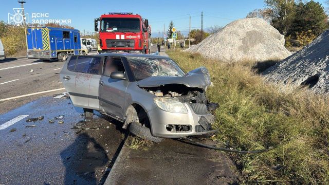 ДТП на Хортиці: у результаті зіткнення автомобілів загинув водій  автомобіля «Skoda»