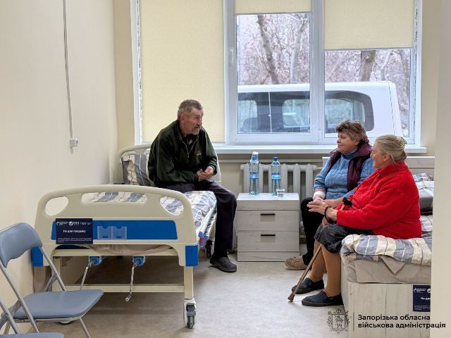 Вже є перші евакуйовані: у Запоріжжі запрацював інклюзивний центр