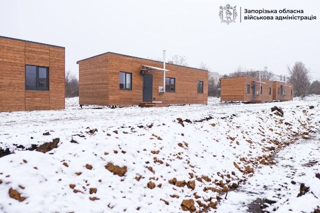 Майже готове: у Запоріжжі триває будівництво житлового простору для переселенців