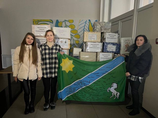 Допомога в кожному кроці:  мешканці Комишуваської громади провели акцію на підтримку захисників