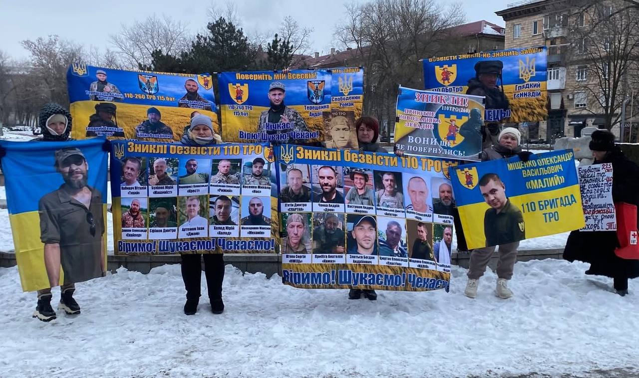 Ворог зірвав: у Запоріжжі через повітряну тривогу знову не відбулася акція на підтримку військовополонених