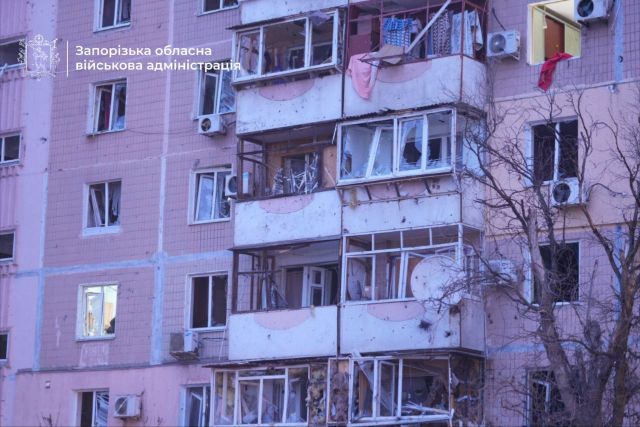 804 удари на добу: які населені пункти Запорізької області потрапляли під ворожі атаки